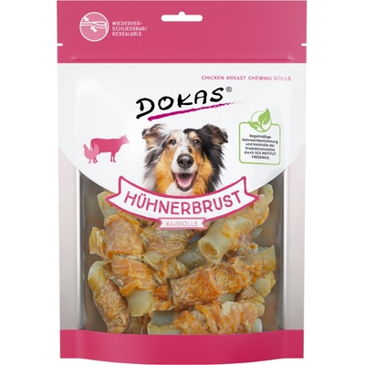 Dokas Rolky z Hovězí kůže obalené kuřecím 90 g