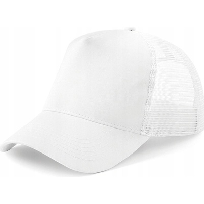 Beechfield Snapback Trucker biela