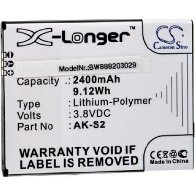 VHBW Батерия за Emporia Smart. 2, AK-S2, 2400 mAh (888203029)