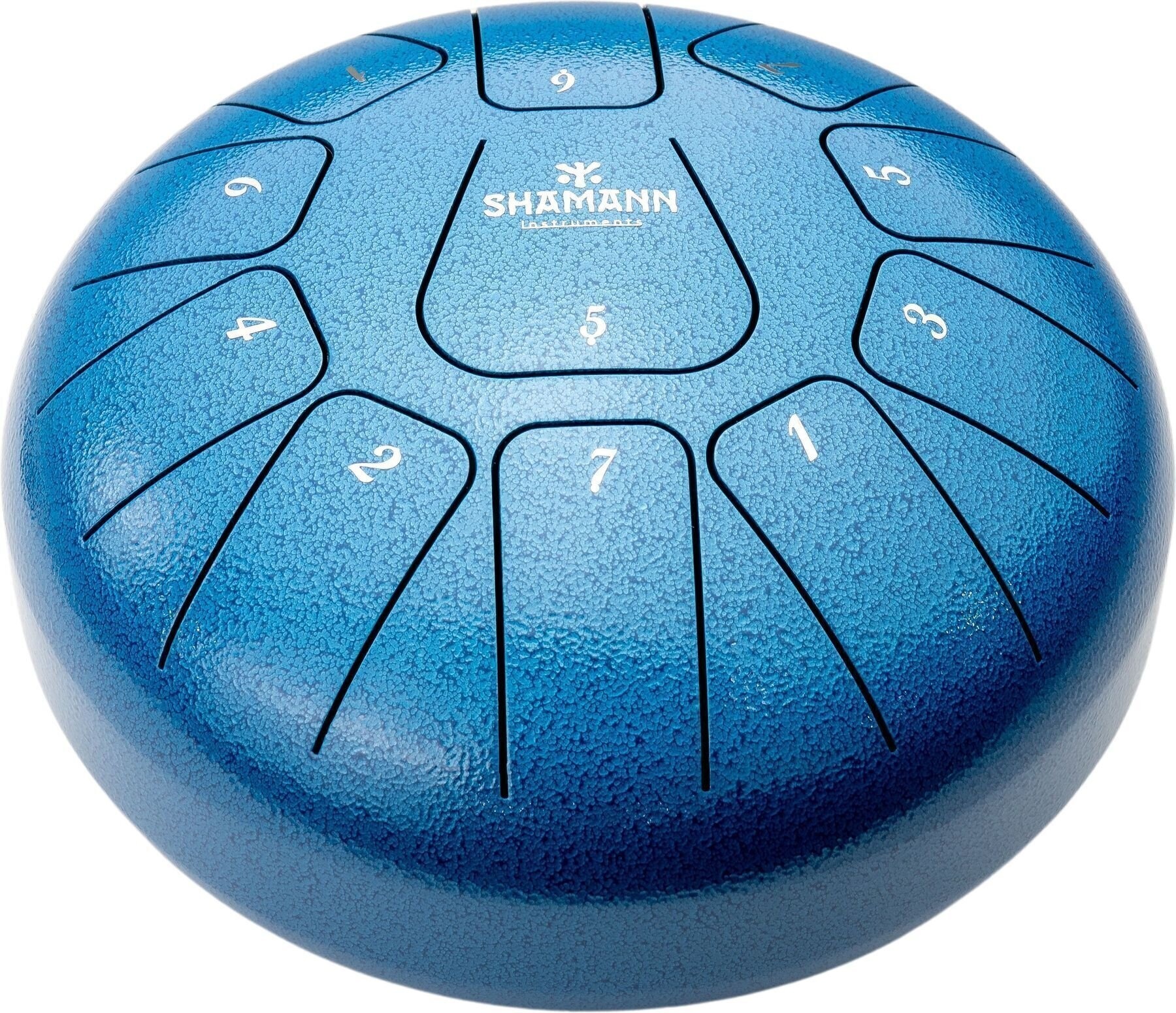 Shamann 8" 11 Notes F-Major Blue Tongue Drum (FS11-8BLUE)