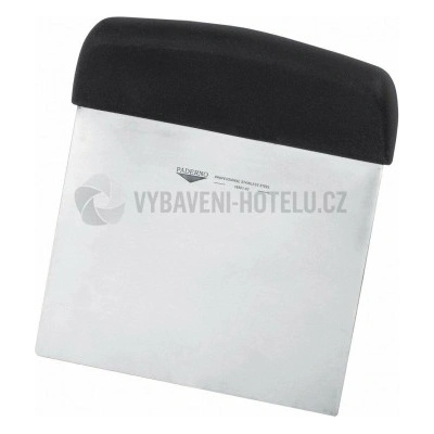 Škrabka nerezová s plastovou rukoväťou 120 x 100 mm 801480867839