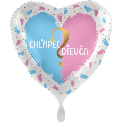 Premioloon Fóliový balón Baby Shower Chlapec Dievča ?