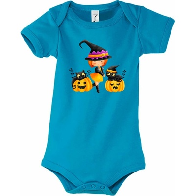 Detské body Happy Halloween black