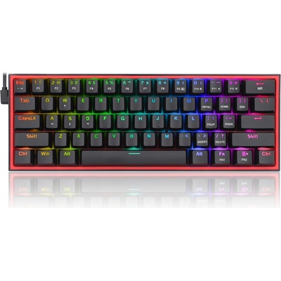 Redragon K617-RGB Fizz RGB Black