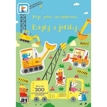 Jiri Models Moje první samolepkování Bagry a jeřáby