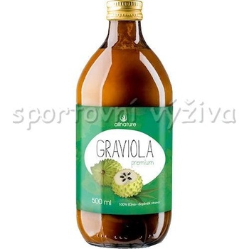 Allnature Graviola 100% šťava 0,5 l
