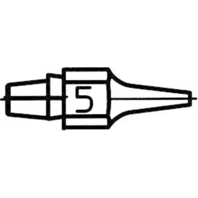Weller DX 115 odsávací hrot teplovzdušné trysky Veľkosť hrotov 0.7 mm Dĺžka hrotov 27 mm Obsah 1 ks