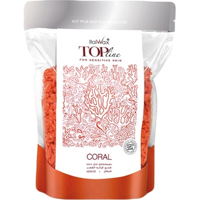 Italwax Filmwax zrniečka vosku na depiláciu Coral Top Line 750 g