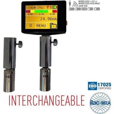 MIROTECH Твърдомер дурометър по Шор Microtech Shore Durometer A, D, Wireless+USB, 21100111, 0-100 HA, HD (21100111)