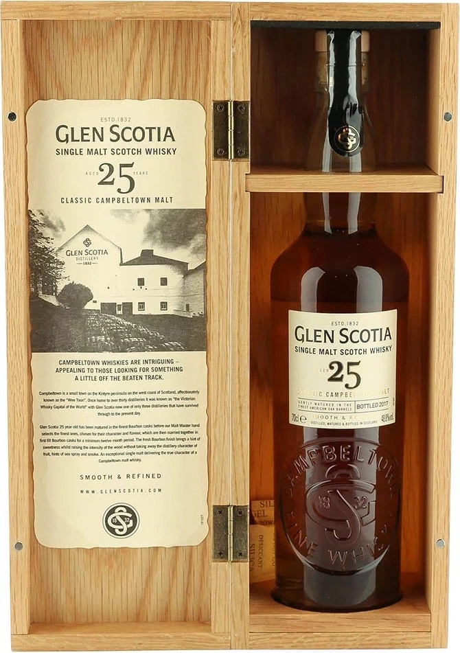Glen Scotia 25y 48,8% 0,7 l (kazeta) od 599 € - Heureka.sk