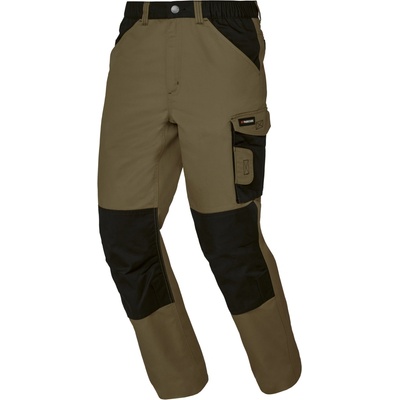 Parkside Pánské zateplené pracovní kalhoty hnědá – Zboží Dáma