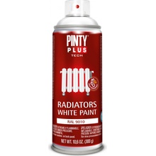 PINTY PLUS TECH farba na radiátory RAL9010 Biela,400ml