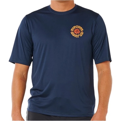 Rip Curl Мъжка плажна тениска от ликра Rip Curl Pacific Rinse Surflite UPF S/S Lycra - Dark Navy (050-2298-0214)