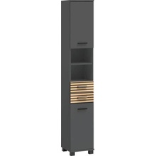 Möbelpartner Katta antracit dřevodekor 30,3 x 180,9 x 32,6 cm