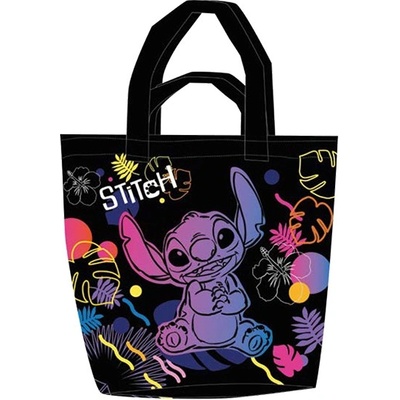 COOLPACK Плажна чанта COOLPACK Lilo and Stitch 48x42x17 cm black pattern RF142886 (RF142886)