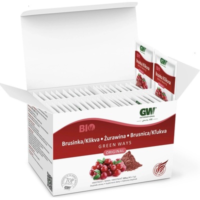 Green Ways BIO Sušený prášok z plodov brusnice 200 g