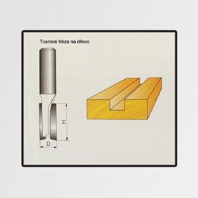 Tvarované frézy do dřeva 14x19mm XTline - - P70205