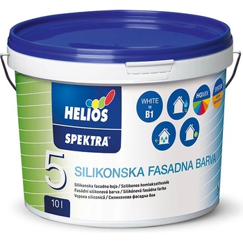 Helios SPEKTRA Silikónová fasádna farba 10L Biela