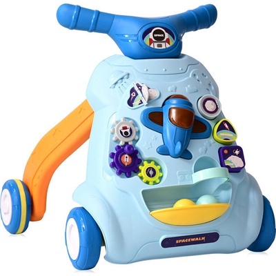 Lorelli Toys Activity pomôcka na chodenie Space Blue