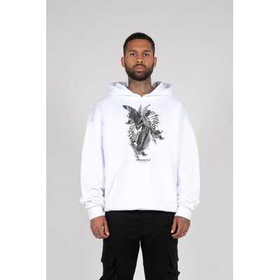 Urban Classics Суичър ANGEL 3.0 x Heavy Hoody Oversized Essentials V. 4 white XXLUB-MJG11466-00220 - Бял, размер XL