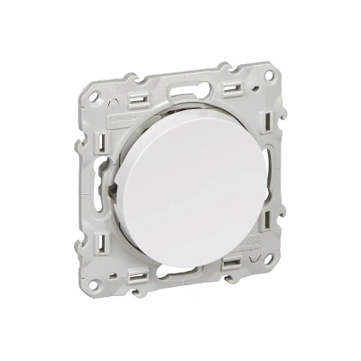 Schneider Electric SE Кръстат ключ 10А цвят Бял Odace /до изчерпване/ - S520205 (S520205)