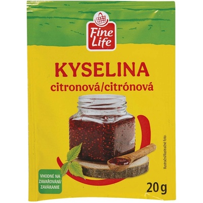 Fine Life kyselina citrónová 20 g