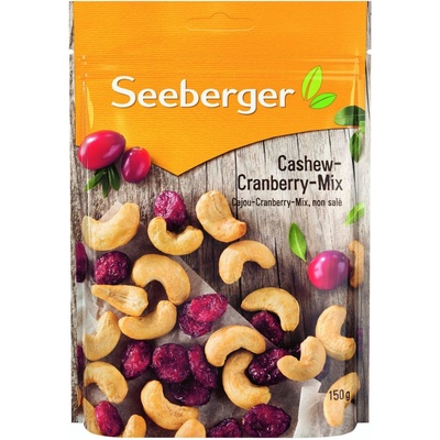 Seeberger Kešu brusinkový mix 150 g