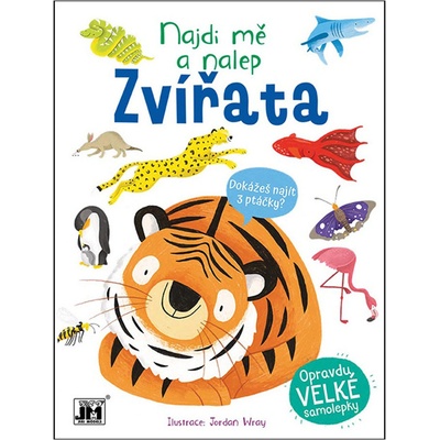 Jiri Models Nájdi ma a nalep Zvieratá