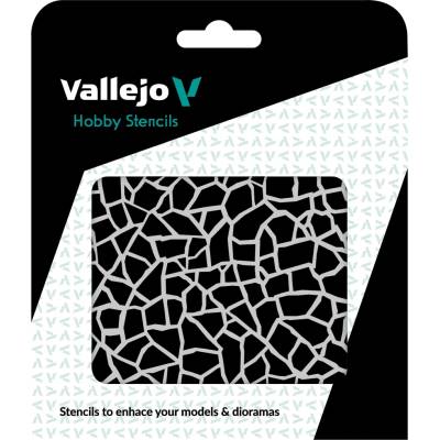 Vallejo šablóny st-cam003 giraffe camo wwii
