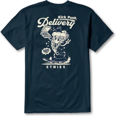 Etnies Kick Push Tee NAVY/TAN