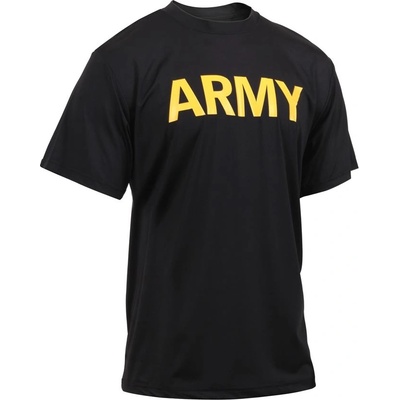 Rothco triko s nápisem ARMY černá