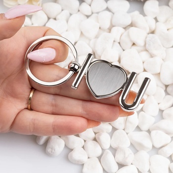 Image 1 of Art Gift Ключодържател I love you 2