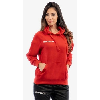 Felpa Con Cappuccio New červená