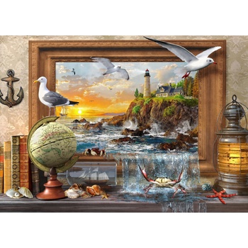 Image 1 of Bluebird Puzzle - Puzzle Davison: Marine to Life - 500 piese
