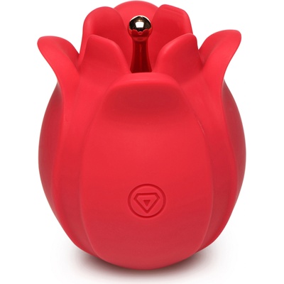 Bloomgasm Orchids Wild Vibrating Pinpoint Rose Tickler Red