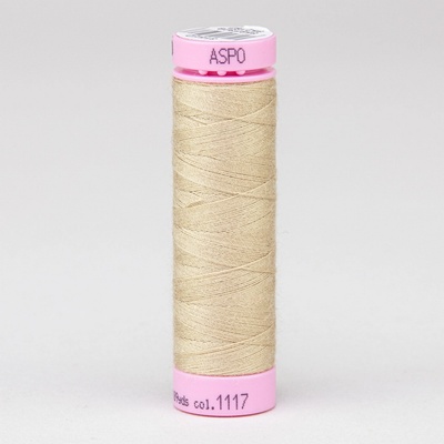 Amann Univerzální šicí nit ASPO 120 polyesterová, písková béžová 1117, návin 100m
