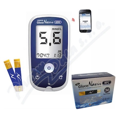 SD-GlucoNavii NFC Glukometr +50 proužků navíc