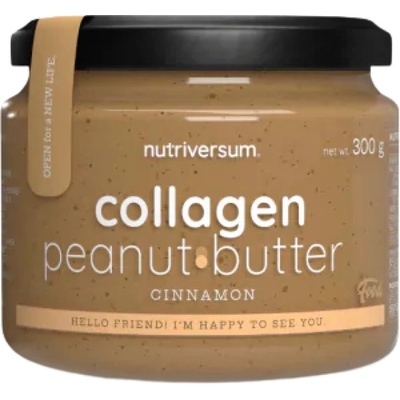 Nutriversum Collagen Peanut Butter [300 грама] Канела