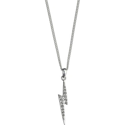 Carat Shop Stříbrný náhrdelník Harry Potter blesk s krystaly HPSN001