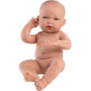 Llorens 84302 NEW BORN HOLČIČKA realistická miminko s celovinylovým tělem 43 cm