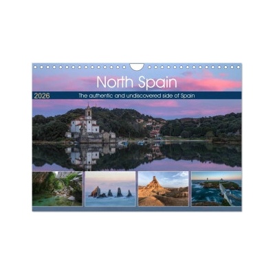 Calvendo North Spain, the authentic and undiscovered side of Spain (Wall Calendar 2026 DIN A4 landscape), CALVENDO 12 Month Wall Calendar | Calvendo, Joana Kruse