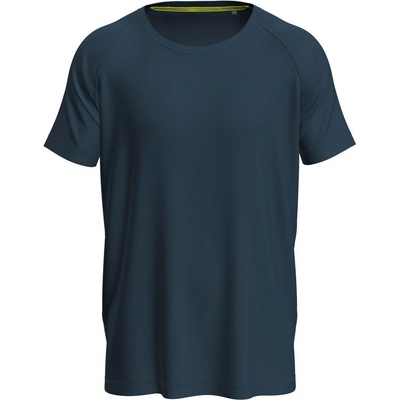 Stedman mesh raglan st8410 / Мъжка спортна риза раглан - марина син (st8410mabm)