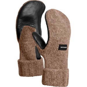 Ortovox Ръкавици Ortovox Classic Wool Mitten Leather Gloves - Black Sheep - размер XL (202-8312-0115)