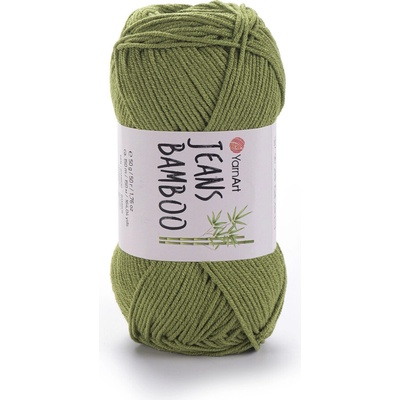 Yarn Art Jeans Bamboo 137 hráškově zelená