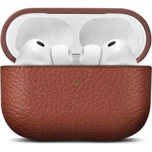 Woolnut Leather Case for AirPods Pro 3 - Cognac (K-WN-APP3-C-3318-CB)
