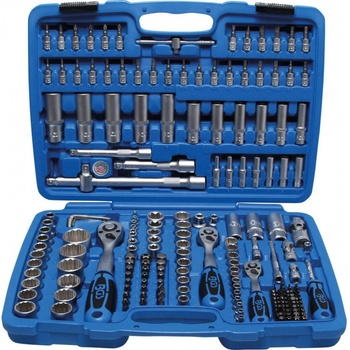 BGS technic hlavíc, 12-hran | 6.3 mm (1/4") / 10 mm (3/8") / 12.5 mm (1/2") račne | 171 ks (BGS 2286)