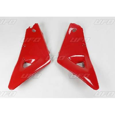 UFO kryty chladiče HUSQVARNA 2T 00-05, 4T 02-04 (horní) barva červená