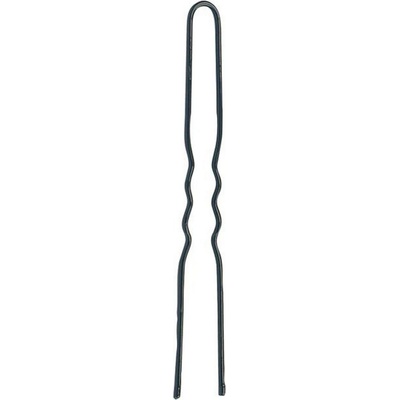 Sibel Wavy Hair Pins Box 65 mm barva Black