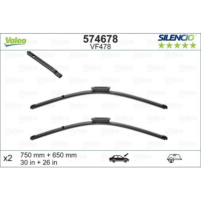 VALEO Stieracia lišta 574678