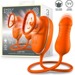 Engily Ross Lizer Pro Vacuum Pump Licking Tongue Stimulator & Thrusting Egg
